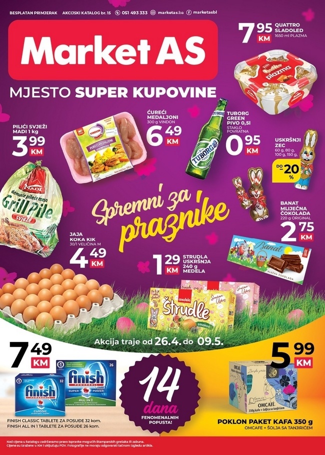 Market AS: Akcijski katalog od 26.04. do 09.05.2021.