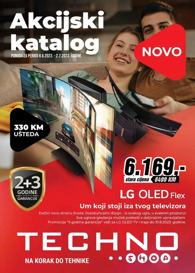Techno Shop: Akcijski katalog od 08.06. do 02.07.2023.