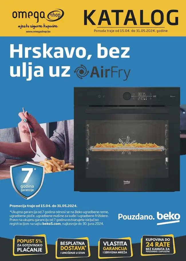 Omega Shop: Akcijski katalog od 15.04. do 31.05.2024.