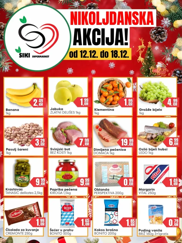 Šiki supermarket: Nikoljdanska akcija