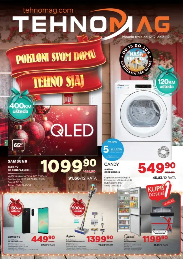 Tehno Mag: Akcijski katalog (od 12.12. do 31.12.2025)