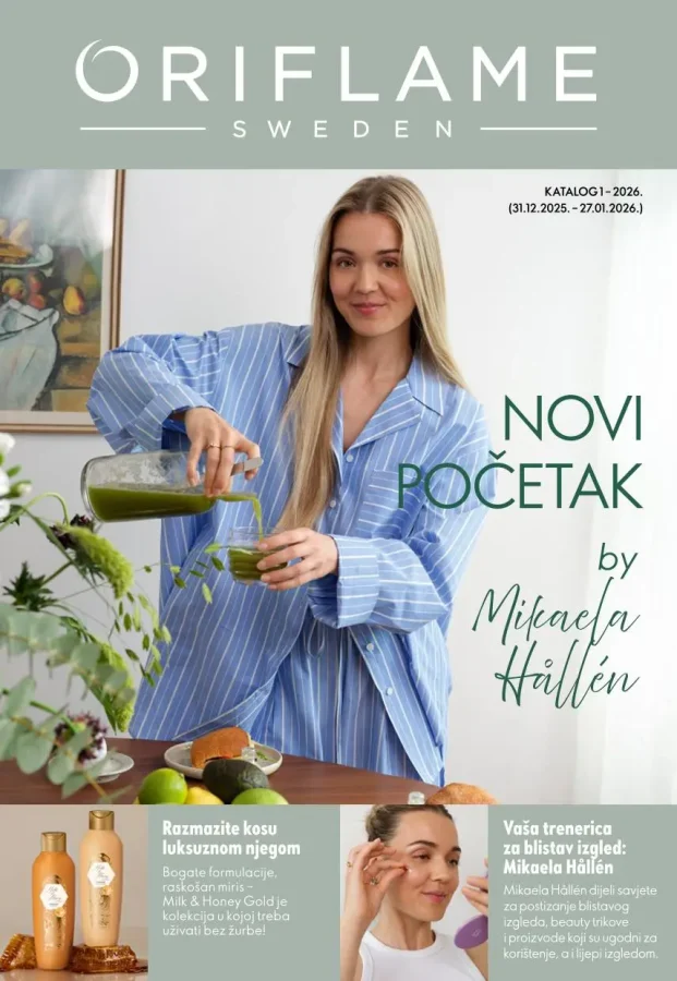 Oriflame: Katalog (od 31.12. do 27.01.2026)
