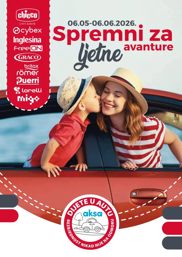 Aksa: Spremni za ljetnje avanture (od 06.05. do 06.06.2026)